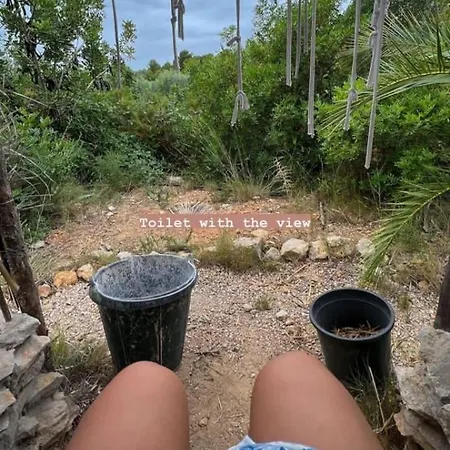 Apollo Tepee At Wild Spirit Eco Farm * Villanueva d'Alcolea